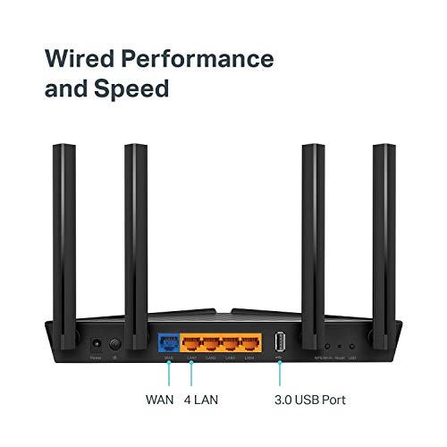 TP-Link WiFi 6 AX3000 Smart WiFi Router (Archer AX50) – 802.11ax Router, Gigabit Router, Dual Band, OFDMA, MU-MIMO, Parental Controls, Built-in HomeCare,Works with Alexa - Image 2