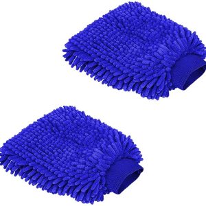 Microfiber Car Wash Mitt, Microfiber Wash Gloves Car Wash Mitt, Car Cleaning Products, Car Cleaning Microfiber Mitt[2 Pack]