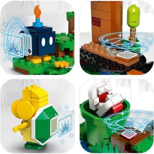 Super Mario Guarded Fortress Expansion Set Buildable Game